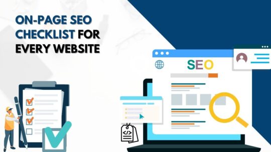 on page seo checklist