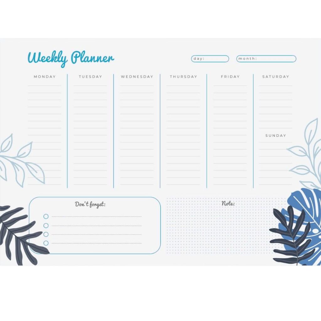 digital marketing planner