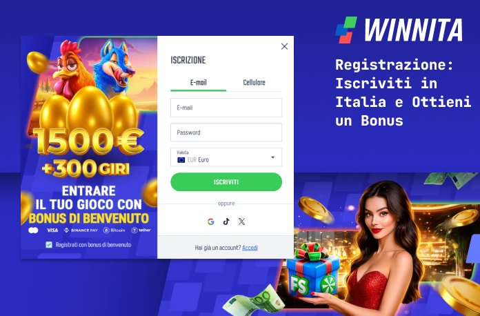 Scopri Winnita Casino: Accedi, Gioca e Vincita con la Nostro App