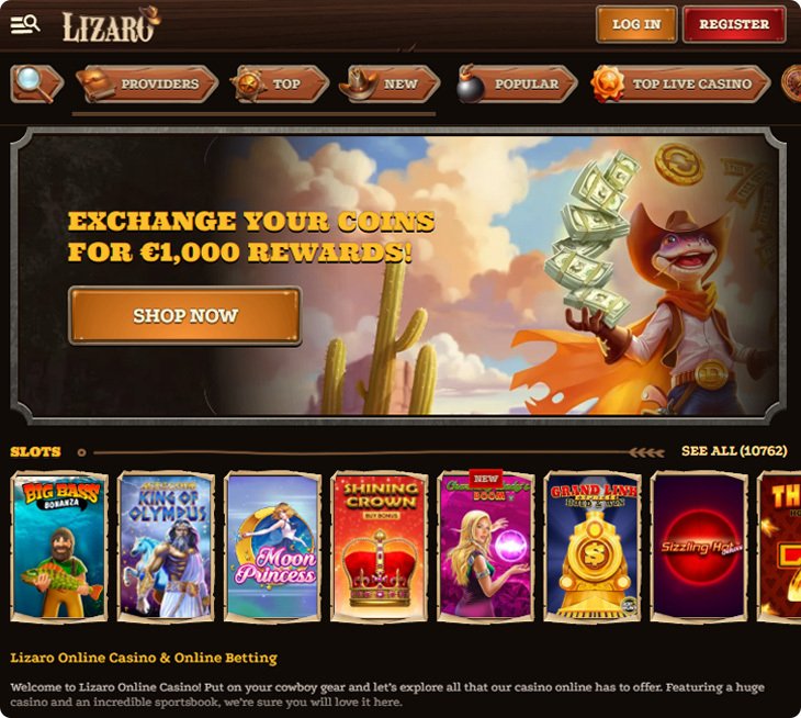 Join the Thrill of Lizaro Casino Online in the UK Today For Free