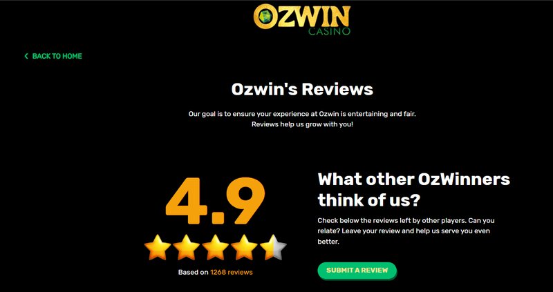 What’s the first thing you notice when you try the Ozwin Casino login?