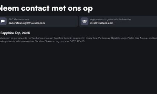 Trueluck Casino: De nieuwste online casinokerstbezorging in Nederland voor je
