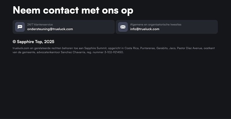 Trueluck Casino: De nieuwste online casinokerstbezorging in Nederland voor je